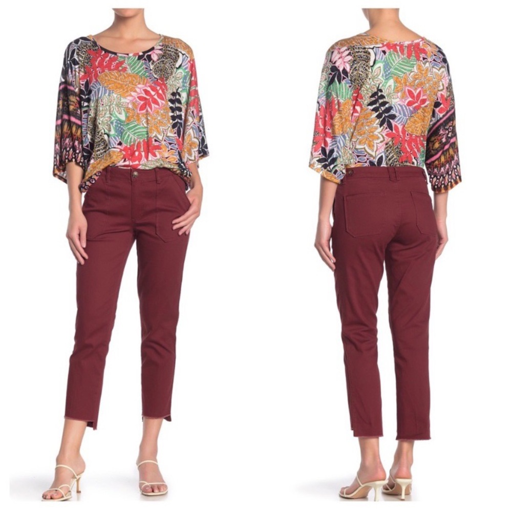 Democracy Absolution Maroon Pants w/Ab Technology